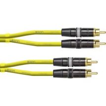 Cordial CEON DJ RCA 1.5 Y Audio/phono Cable [1x RCA plug (phono) - 1x RCA plug (phono)] 1.50 m Yellow