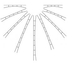 Viessmann Modelltechnik 4353 N Contact wire 130 mm 5 pc(s)