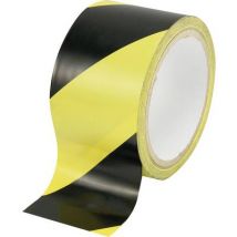 TOOLCRAFT WT-YB 1564134 Marking tape WT-YB Black, Yellow (L x W) 18 m x 48 mm 1 pc(s)