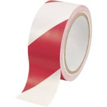 TOOLCRAFT WT-WR 1564135 Marking tape WT-WR Red, White (L x W) 18 m x 48 mm 1 pc(s)