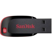 SanDisk Cruzer® Blade™ USB stick 64 GB Black SDCZ50-064G-B35 USB A (USB 2.0)