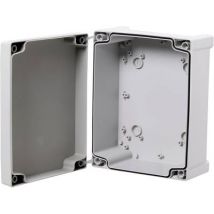 Fibox TAM 111107 Wall-mount enclosure 110 x 110 x 65 Acrylonitrile butadiene styrene Grey-white (RAL 7035) 1 pc(s)