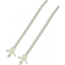 KSS 28530c1309 Cable tie 203 mm 4.80 mm Black Spring toggle 100 pc(s)