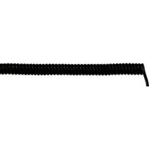 LAPP 73220208 Spiral cable UNITRONIC® SPIRAL 400 mm / 1600 mm 3 x 0.14 mm² Black 1 pc(s)