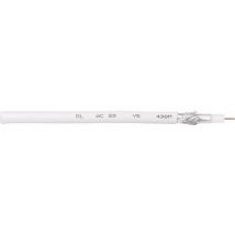 Interkabel AC 89-1 Coax Outside diameter: 6.90 mm 75 Ω 90 dB White Sold per metre