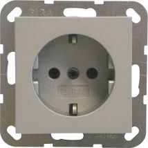 GIRA Insert PG socket System 55, Standard 55, E2, Event, Event Transparent, Event Opaque, Esprit, ClassiX Aluminium 0188 26 1 pc(s)