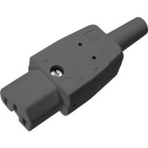 Kaiser 783/gr Hot wire connector 783 Socket, straight Total number of pins: 2 + PE 10 A Grey 1 pc(s)