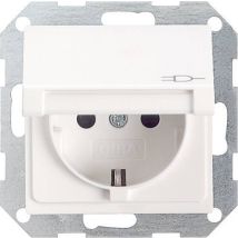 GIRA Insert PG socket System 55, Standard 55, E2, Event, Event Transparent, Event Opaque, Esprit, ClassiX Clean white (glossy) 045403 1 pc(s)