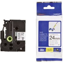 Brother TZe-FX251 Labelling tape (flexible) Tape colour: White Font colour: Black 24 mm 8 m