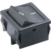 Marquardt 1802.6123 Toggle switch 1802.6123 250 V AC 6 A 2 x Off/On IP40 latch 1 pc(s)
