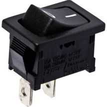 TE Connectivity 1-1571076-0 Toggle switch 1-1571076-0 250 V AC 10 A 1 x Off/On latch 1 pc(s)