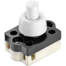interBaer 3076-001.01 3076-001.01 Serial pushbutton switch 250 V AC 2 A 1 x Off/On latch 1 pc(s)