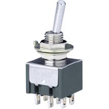 Marquardt 9041.0201 9041.0201 Toggle switch 48 V AC 5 A 2 x On/Off/On latch/0/latch 1 pc(s)