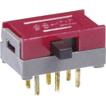 NKK Switches SS22SDH2 Slide switch 30 V DC 0.1 A 2 x On/On 1 pc(s)