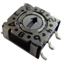 PTR Hartmann P36S 103 Rotary Coding Switch - Compact Design Setting slot/SMT ≤ 0.1 A