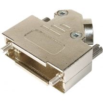 ASSMANN WSW AMET-09 RS-45 AMET-09 RS-45 D-SUB housing Number of pins: 9 Metal 45 ° Silver 1 pc(s)