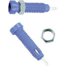 Staeubli LB2-IF Jack socket Socket, vertical vertical Pin diameter: 2 mm Blue 1 pc(s)