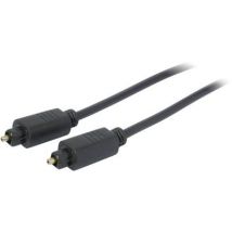 Kash Toslink Digital Audio Cable [1x Toslink plug (ODT) - 1x Toslink plug (ODT)] 1.50 m Black