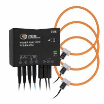PCE Instruments Network diagnostics 3-phase, 1-phase Data logger, Clamp meter, Online testing, Power testing