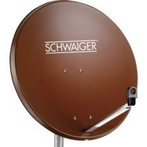 Schwaiger SPI996.2 SAT antenna 80 cm Reflective material: Steel Brick red