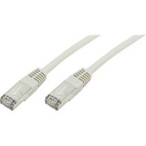 LogiLink 992298 RJ45 Network cable, patch cable CAT 5e SF/UTP 10.00 m Grey 1 pc(s)