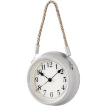 Techno Line WT 7130 Quarz Wanduhr 22 cm x 6.8 cm Grau