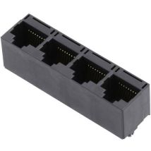 Encitech RJJU-88-442-E1V-004 RJ45 Steckverbinder 3251-0008-14 Buchse, Einbau vertikal Polzahl 8P8C