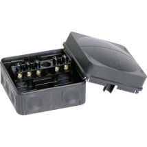 Wiska 10061998 Abzweigkasten (L x B x H) 76 x 76 x 51 mm Schwarz (RAL 9005) IP66