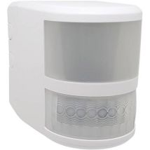 Wallair 1SPSP060B Aufputz, Aufbau Bewegungsmelder 180 ° Relais Weiß IP54