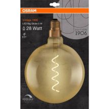 OSRAM HOMELIGHTING 4058075269729 LED EEK G (A - G) E27 Globeform 4 W = 28 W Warmweiß (Ø x L) 200.0