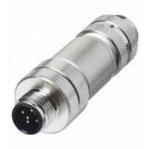 Pepperl+Fuchs 208872 Sensor-/Aktor-Steckverbinder, unkonfektioniert M12 Stecker, gerade Polzahl Sensoren: 5 1 St.
