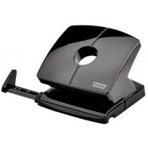 Novus Office 60-B22001 Bürolocher Locher B220 mit AS 20Blatt schwarz Schwarz 20 Bl. (80 g/m²)