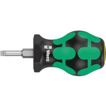 Wera 335 Stubby Schlitz-Schraubendreher Klingenbreite: 4 mm Klingenlänge: 25 mm