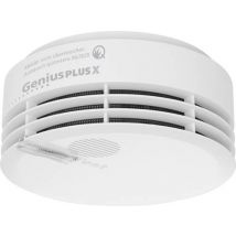 Hekatron Genius Plus X 2020 Funk-Rauchwarnmelder inkl. 10 Jahres-Batterie, auf Funk umrüstbar batte
