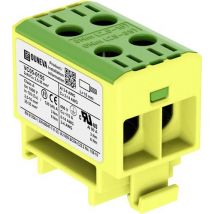 Ouneva Group VC05-0155 Verteilerblock Schrauben Gelb-Grün 1 St.