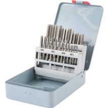 TOOLCRAFT TO-6800787 Gewindeschneidsatz 21teilig M3, M4, M5, M6, M8, M10, M12 DIN 352 HSS 1 St.