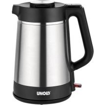 Unold BLITZKOCHER Thermo Wasserkocher Edelstahl, Schwarz Fassungsvermögen: 1.5 l