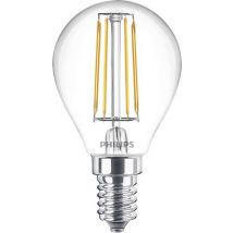 Philips LED 76315200 LED EEK F (A - G) E14 Tropfenform 4.3 W = 40 W Warmweiß (Ø x L) 4.5 cm x 8.2 c