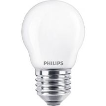 Philips LED 76347300 LED EEK F (A - G) E27 Tropfenform 4.3 W = 40 W Warmweiß (Ø x L) 4.5 cm x 8 cm