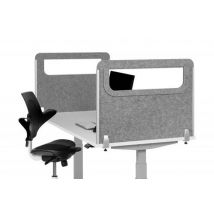 BakkerElkhuizen BNESSSALGYD60 Bakker Seitenwand rund mit Acrylglasscheibe grau