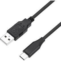 Perixx USB-Kabel USB 2.0 USB-A Stecker, USB-C® Stecker 1.00 m Schwarz 11796