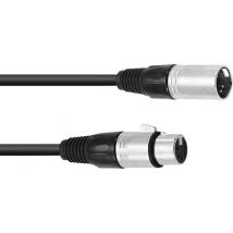 Omnitronic 30220761 XLR Verbindungskabel [1x XLR-Stecker 5 polig - 1x XLR-Buchse 5 polig] 0.50 m Sc