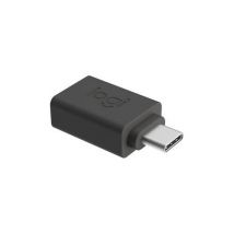 Logitech USB-C® Adapter [1x USB-C® Stecker - 1x USB 3.2 Gen 1 Buchse A (USB 3.0)] Logi USB C to A