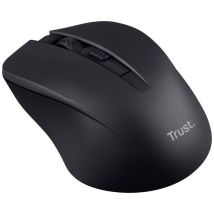 Trust MYDO SILENT Maus Funk Optisch Schwarz 4 Tasten 1800 dpi