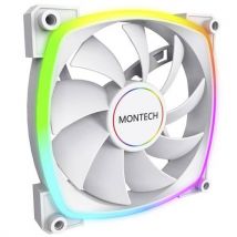 MONTECH AX140 PWM ARGB Lüfter - 140mm, weiß PC-Gehäuse-Lüfter Weiß (B x H x T) 140 x 140