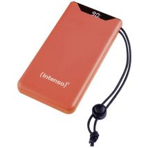 Intenso F10000 Powerbank 10000 mAh Quick Charge, USB PD LiPo USB-A, USB-C® Orange Statusanzeige