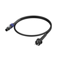 Neutrik 1036420 Strom Anschlusskabel Schwarz 1.5 m