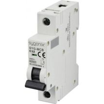 Sygonix SY-6440988 SYG-MCB 1P/C32/6KA Leitungsschutzschalter 1polig 32 A 240 V/AC