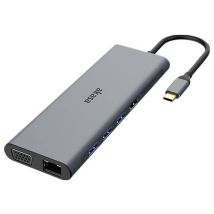 Akasa USB-C® Dockingstation USB Type-C 14-In-1 Dock Passend für Marke Dockingstations: Universal in