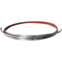 Eufab 30182 Auto Zierleiste Chrom (L x B) 2.45 m x 21 mm